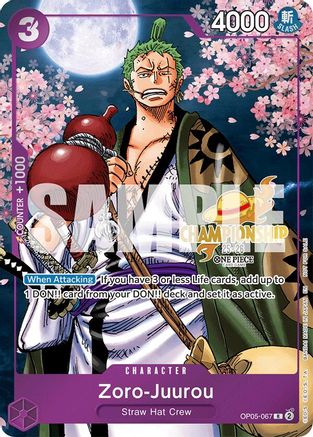 Zoro-Juurou (CS 25-26 Event Pack) (OP05-067) - Rare