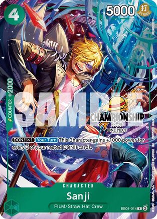 Sanji (CS 25-26 Celebration Pack) (EB01-014) - Rare