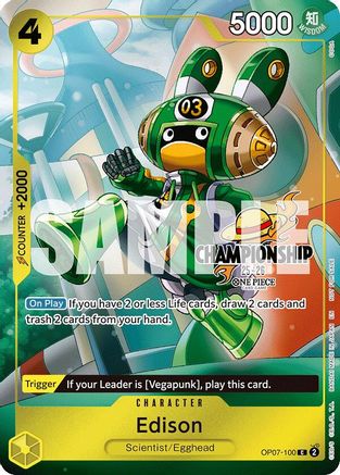 Edison (CS 25-26 Celebration Pack) (OP07-100) - Common