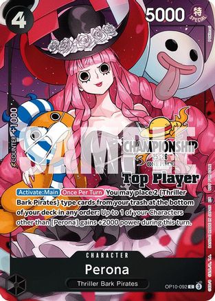 Perona (CS 25-26 Top Player Pack) (OP10-092) - Common