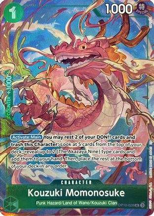 Kouzuki Momonosuke (Premium Card Collection -Best Selection Vol. 4-) (OP10-028) - Uncommon