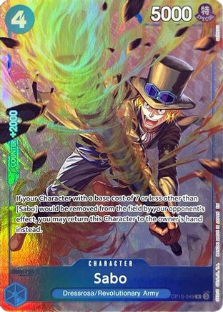 Sabo (Premium Card Collection -Best Selection Vol. 4-) (OP10-049) - Rare