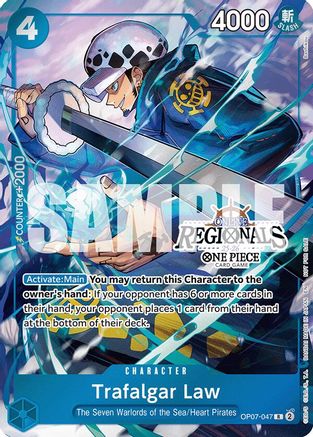 Trafalgar Law (Online Regional Participation Pack 2025 Vol.2) (OP07-047) - Rare
