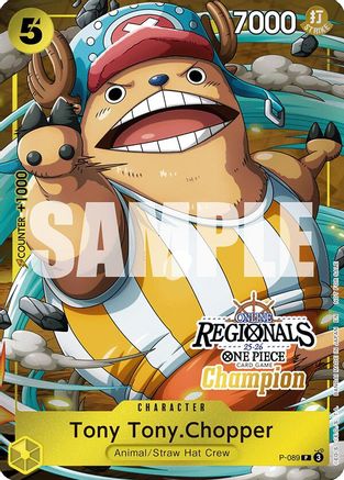 Tony Tony.Chopper (Online Regional Champion Card Set 2025 Vol.2) (P-089) - Promo