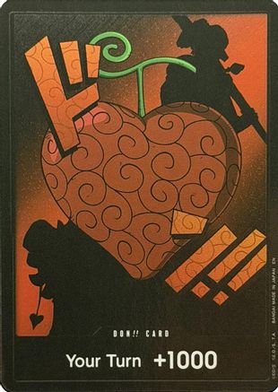 DON!! Card (Op-Op Fruit) (Devil Fruits Collection Vol. 3) - DON!!