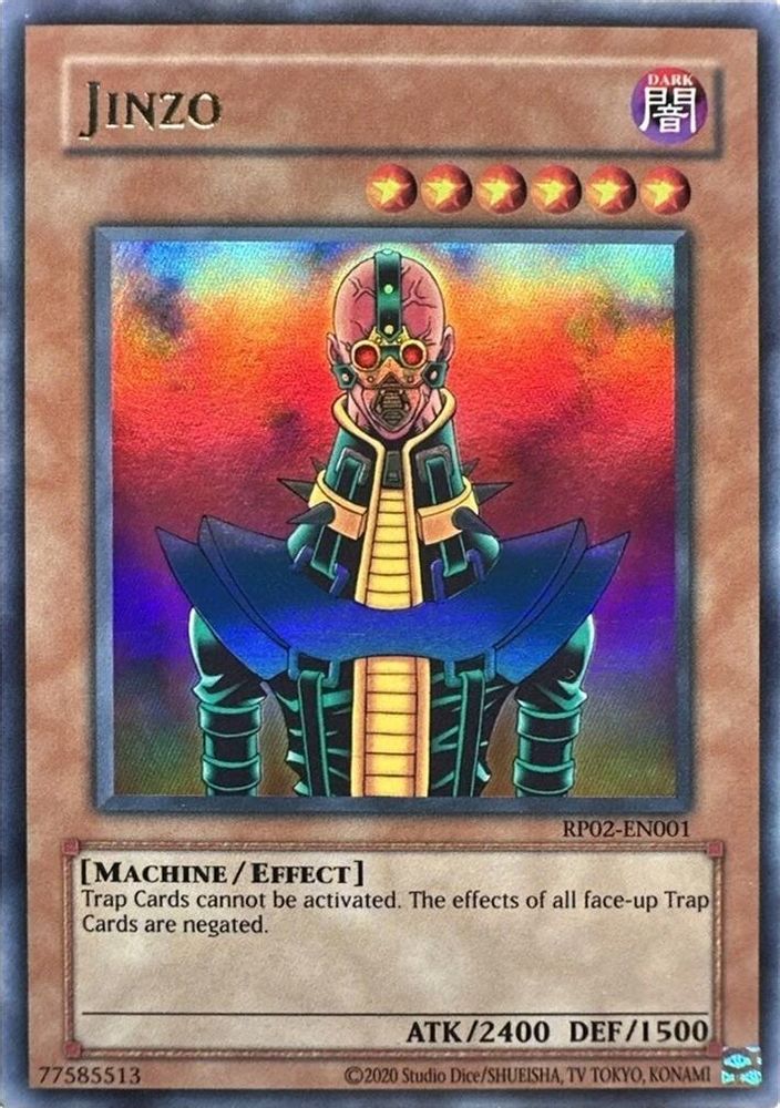 Jinzo (RP02-EN001) - Ultra Rare