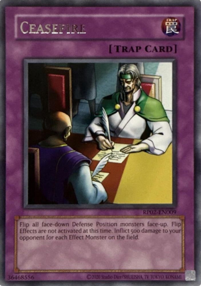 Ceasefire (RP02-EN009) - Rare