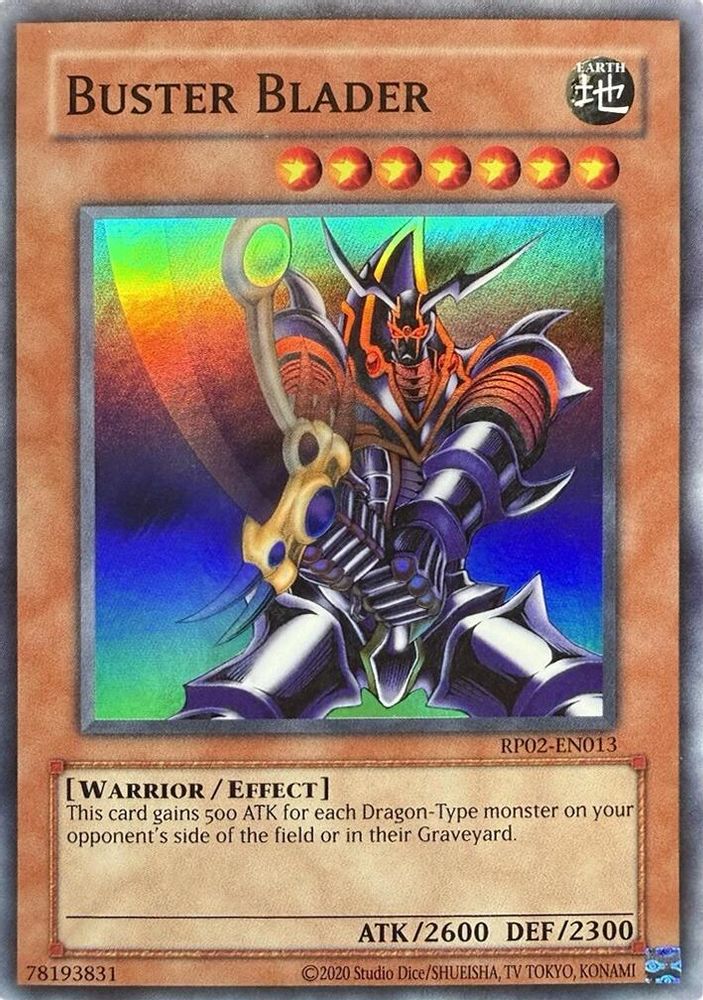Buster Blader (RP02-EN013) - Super Rare