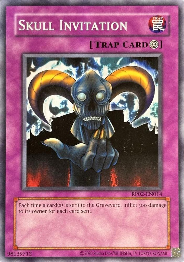 Skull Invitation (RP02-EN014) - Common