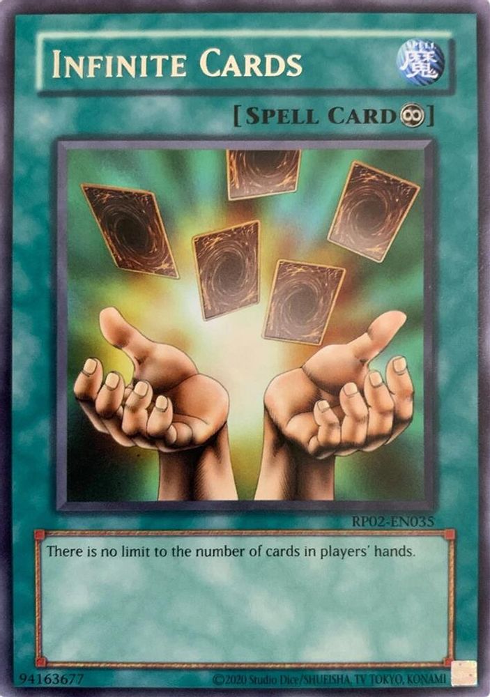 Infinite Cards (RP02-EN035) - Rare