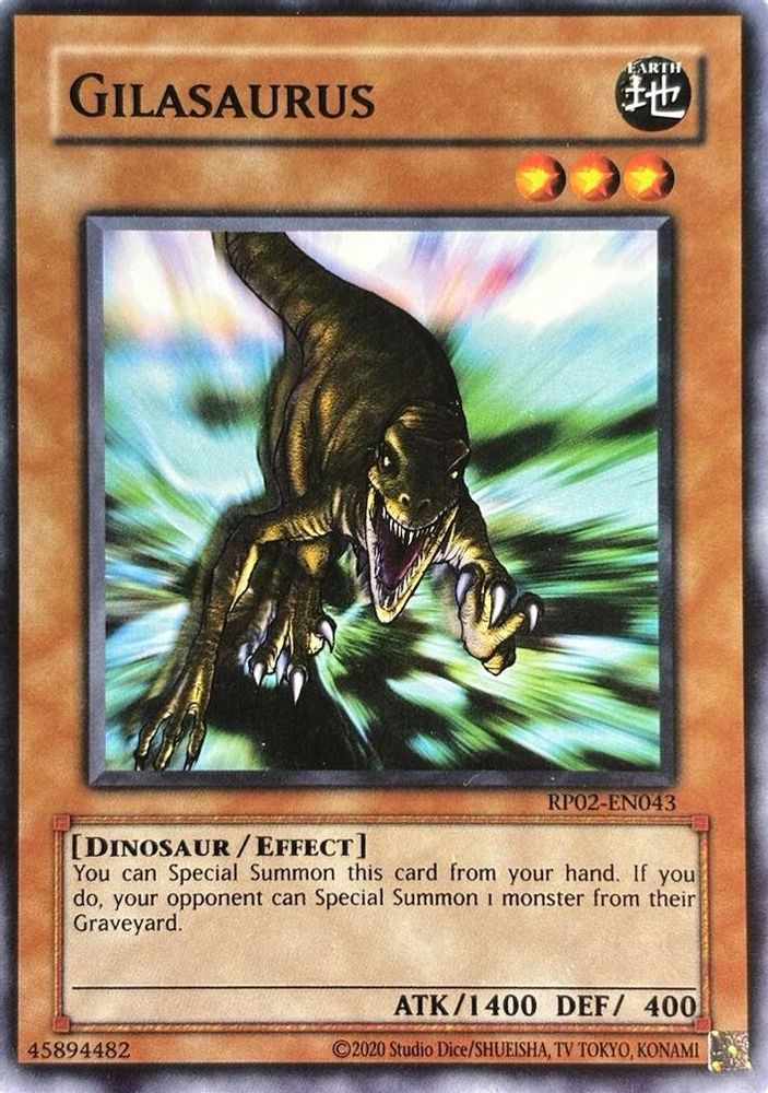 Gilasaurus (RP02-EN043) - Common