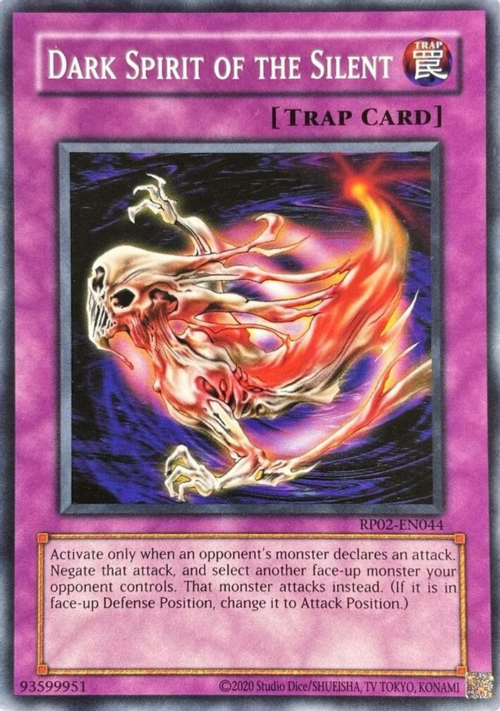 Dark Spirit of the Silent (RP02-EN044) - Common