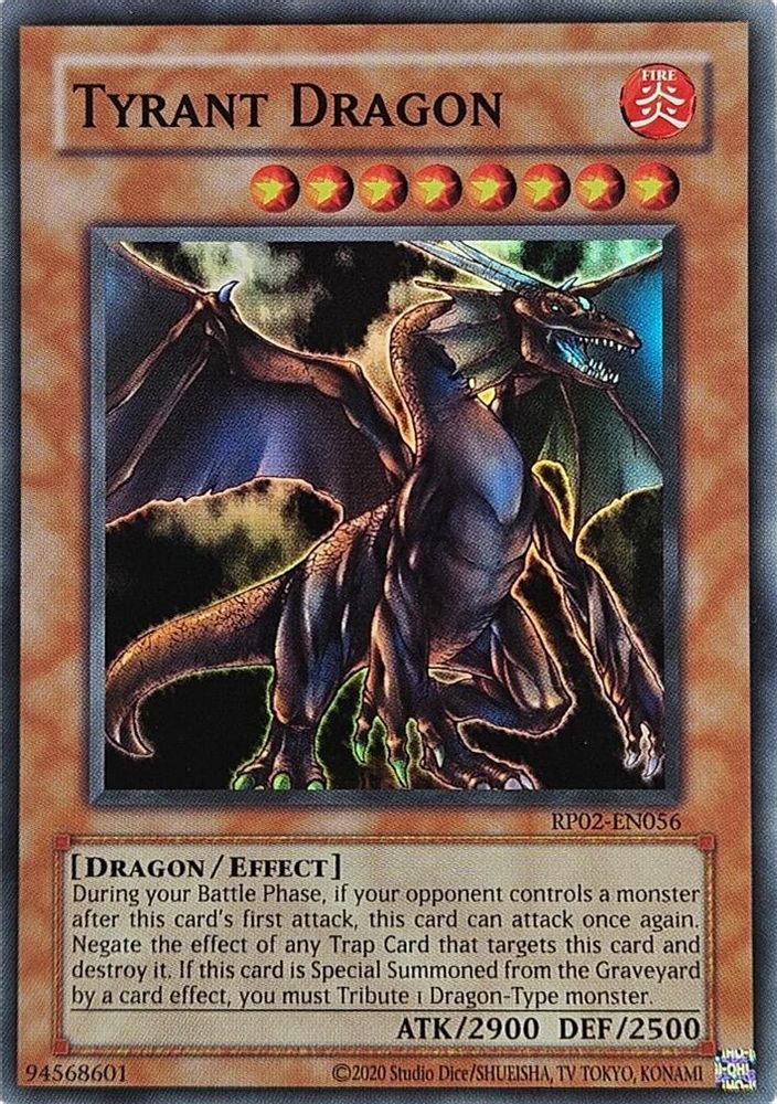 Tyrant Dragon (RP02-EN056) - Super Rare