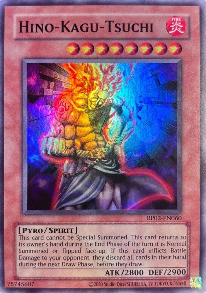 Hino-Kagu-Tsuchi (RP02-EN060) - Super Rare