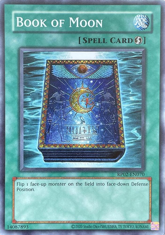 Book of Moon (RP02-EN070) - Common