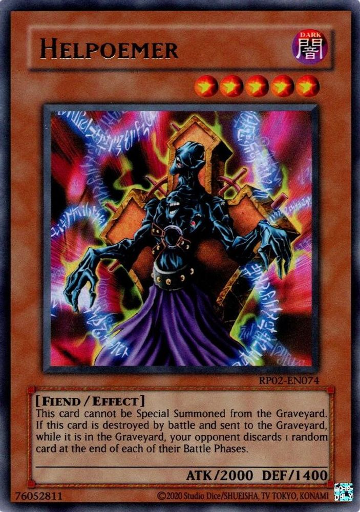 Helpoemer (RP02-EN074) - Ultra Rare