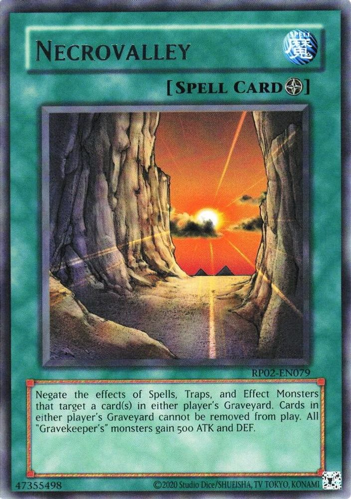 Necrovalley (RP02-EN079) - Rare