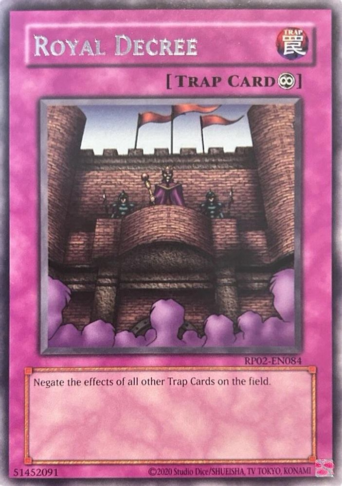 Royal Decree (RP02-EN084) - Rare