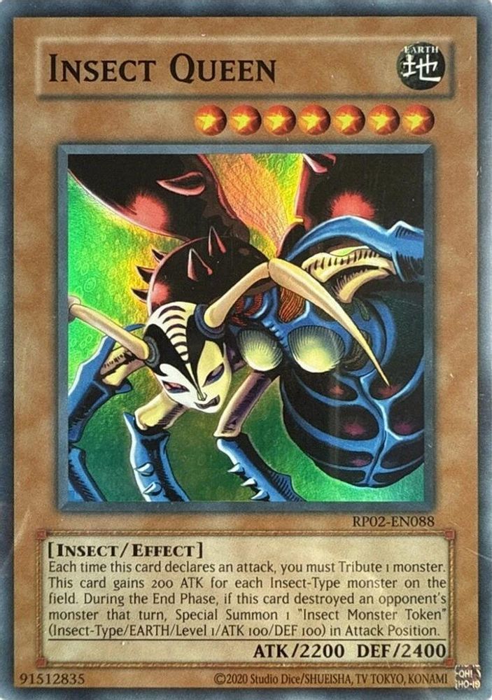 Insect Queen (RP02-EN088) - Super Rare