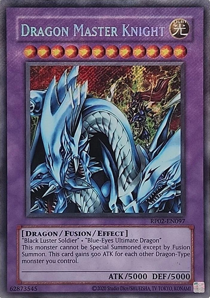 Dragon Master Knight (RP02-EN097) - Secret Rare