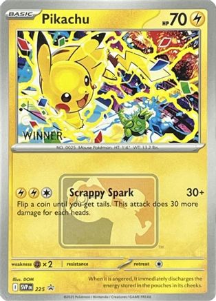 Pikachu (World Championship 2025) [Winner] 225  - Promo