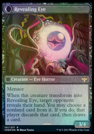 Rideaux dissimulants // Oeil révélateur [Innistrad : Promos de l'avant-première de Crimson Vow] 