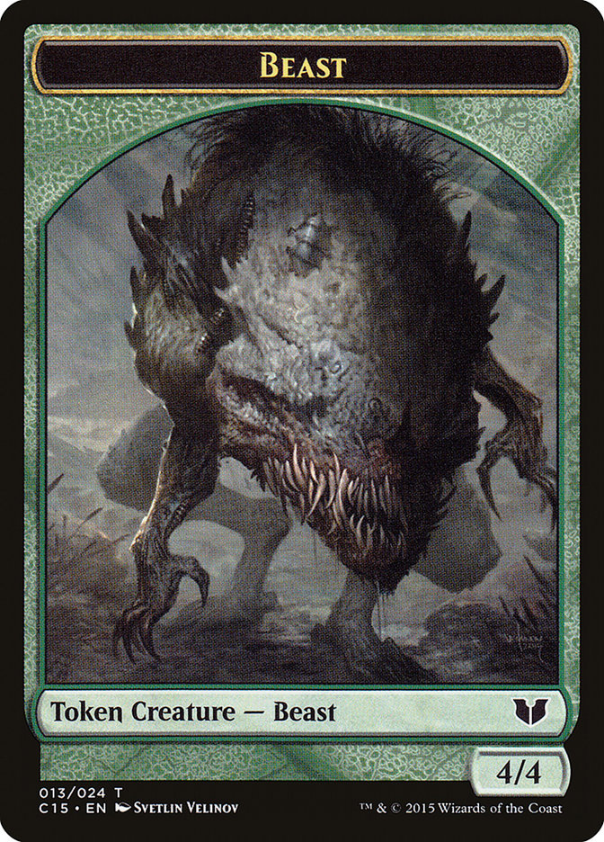 Beast (C15-013) - Commander 2015 Tokens