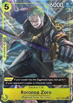 Roronoa Zoro (Illustration Box Vol.3) (OP07-113) - Uncommon