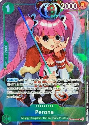 Perona (Illustration Box Vol.4) (OP09-034) - Rare