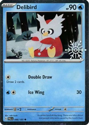 Delibird (Holiday Calendar) 046  - Holofoil - Common