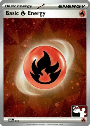 Basic Fire Energy (Cosmos Holo) 010  - Holofoil - Common