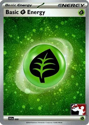 Basic Grass Energy (Cosmos Holo) 009  - Holofoil - Common