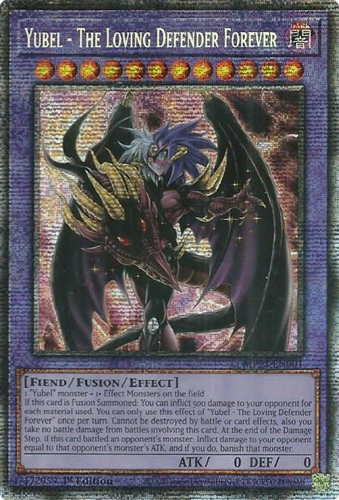 Yubel - The Loving Defender Forever (MP25-EN001) - Starlight Rare