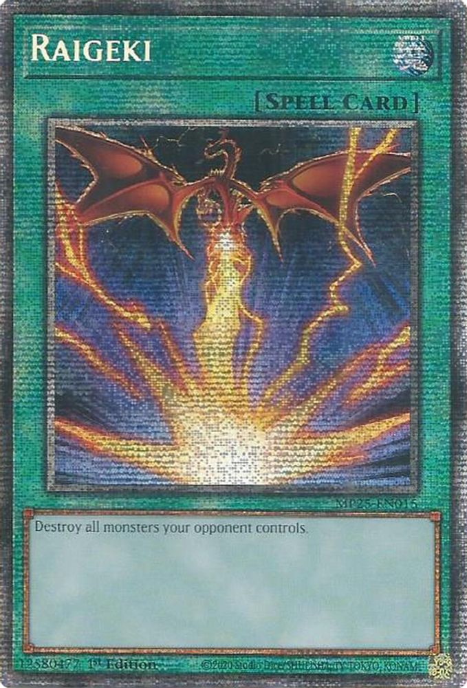 Raigeki (MP25-EN015) - Starlight Rare