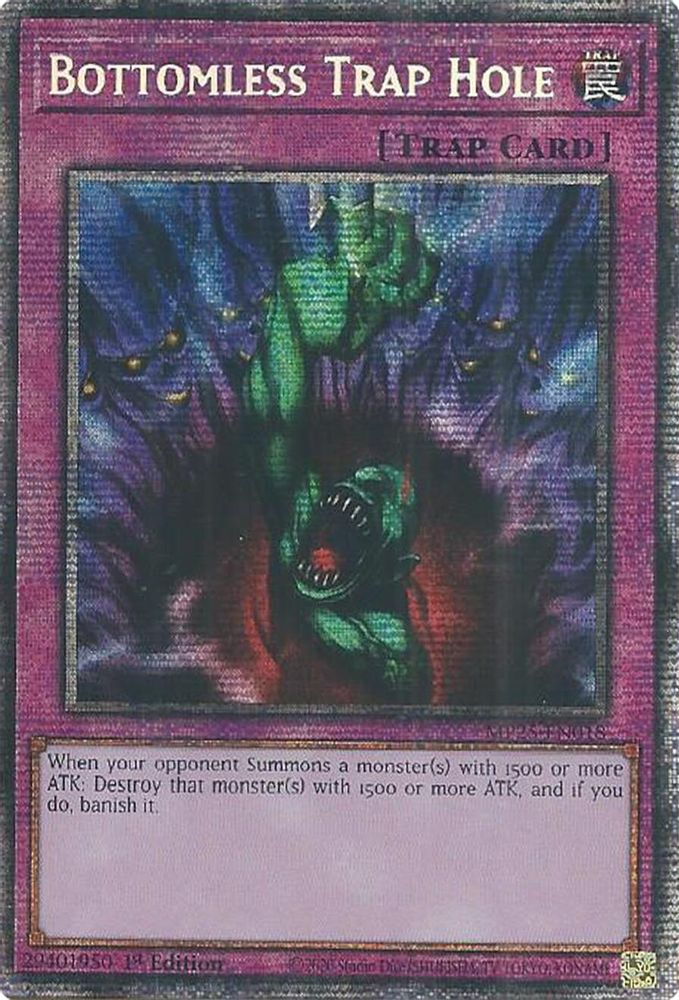Bottomless Trap Hole (MP25-EN018) - Starlight Rare