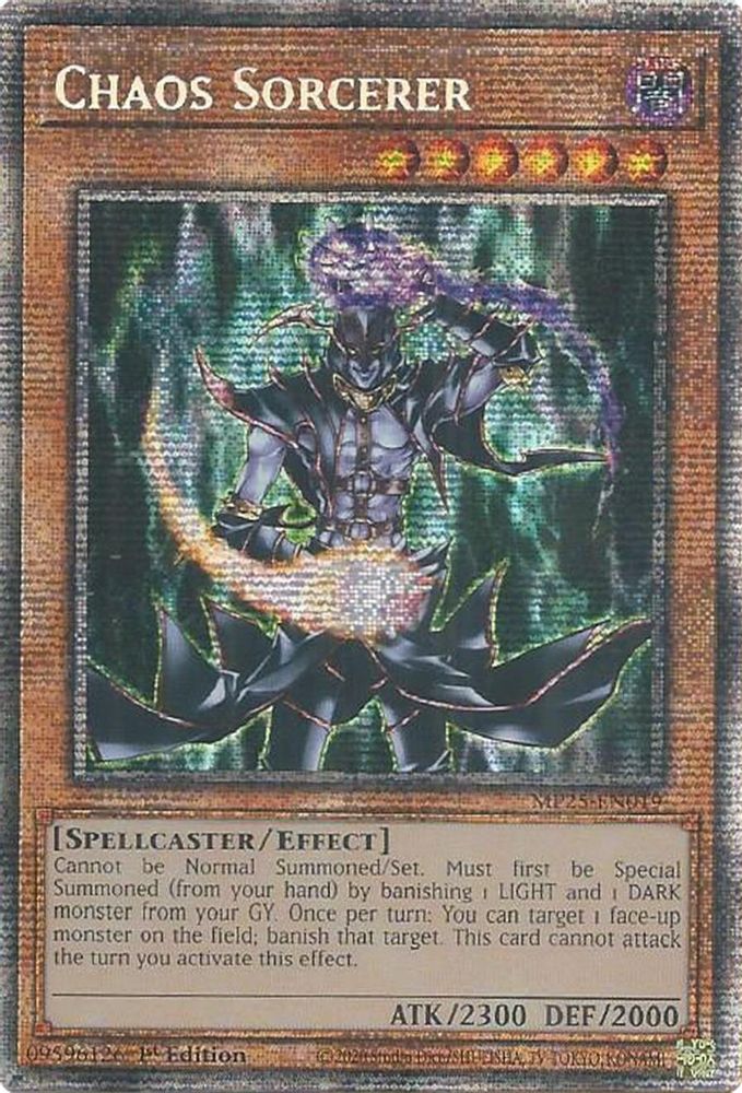 Chaos Sorcerer (MP25-EN019) - Starlight Rare