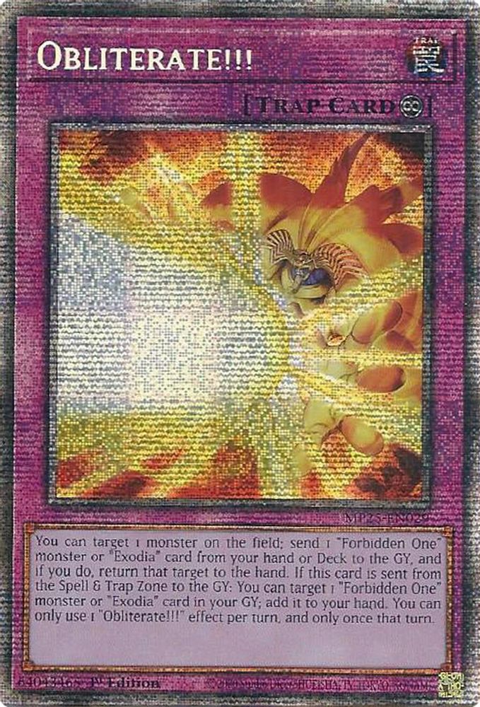 Obliterate!!! (MP25-EN029) - Starlight Rare