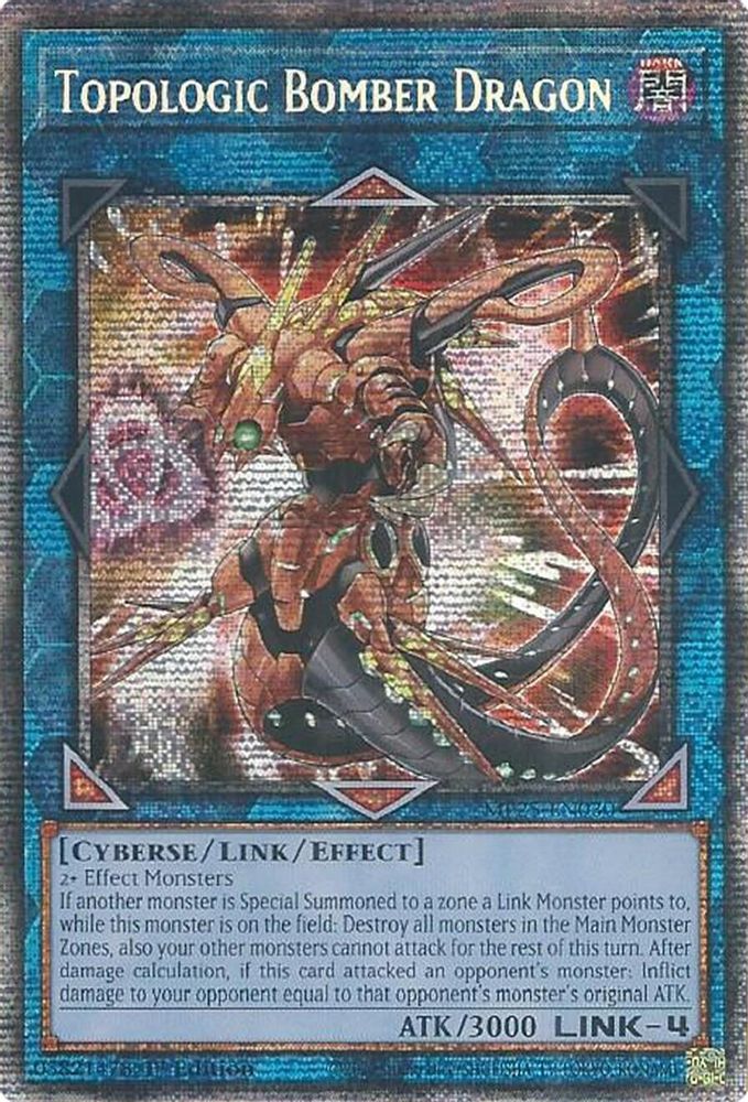 Topologic Bomber Dragon (MP25-EN030) - Starlight Rare