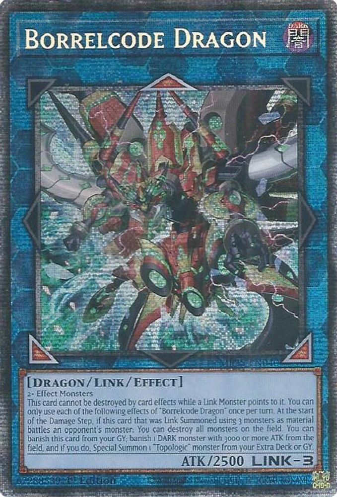 Borrelcode Dragon (MP25-EN040) - Starlight Rare