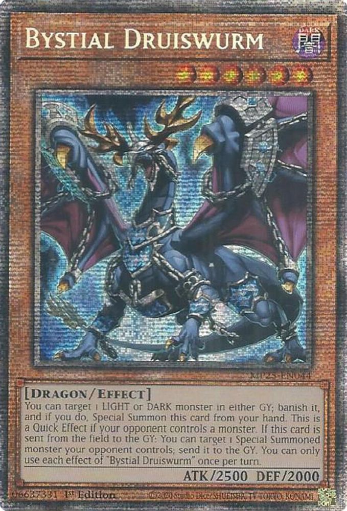 Bystial Druiswurm (MP25-EN044) - Starlight Rare
