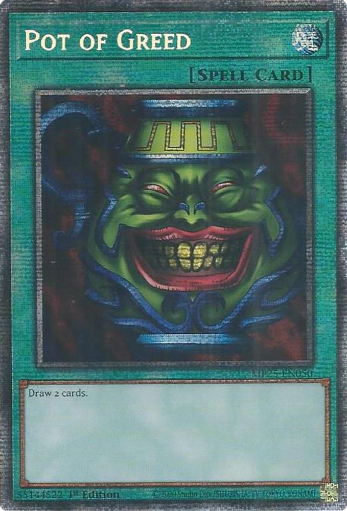 Pot of Greed (MP25-EN050) - Starlight Rare