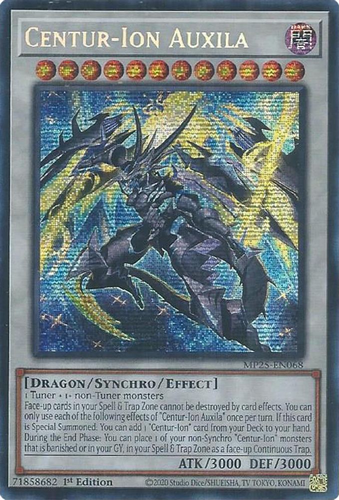 Centur-Ion Auxila (MP25-EN068) - Prismatic Secret Rare