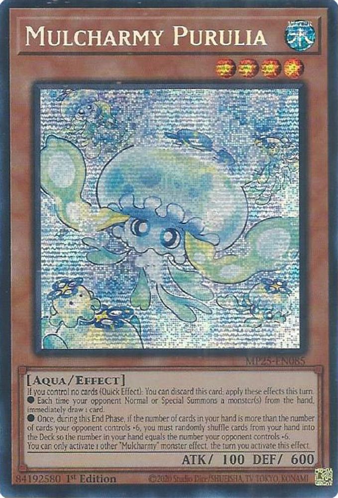 Mulcharmy Purulia (MP25-EN085) - Prismatic Secret Rare