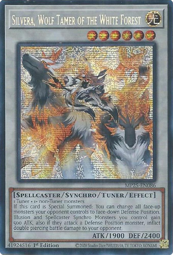 Silvera, Wolf Tamer of the White Forest (MP25-EN086) - Prismatic Secret Rare