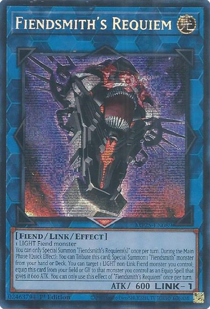 Fiendsmith's Requiem (MP25-EN089) - Prismatic Secret Rare