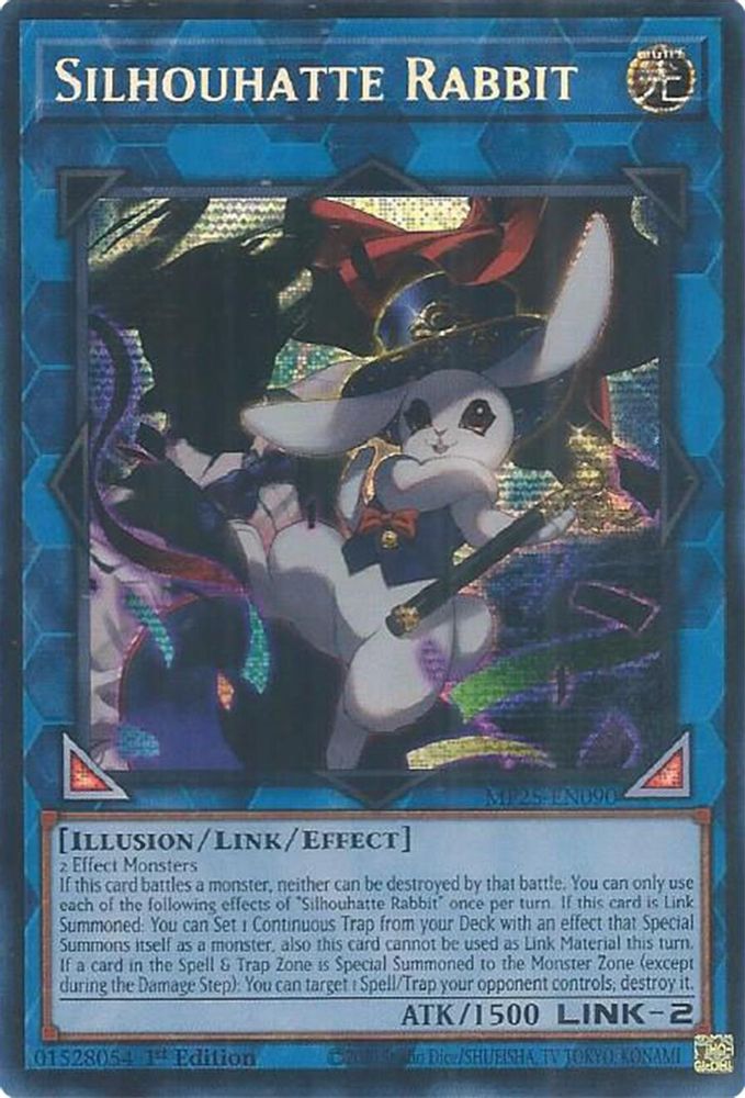 Silhouhatte Rabbit (MP25-EN090) - Prismatic Secret Rare