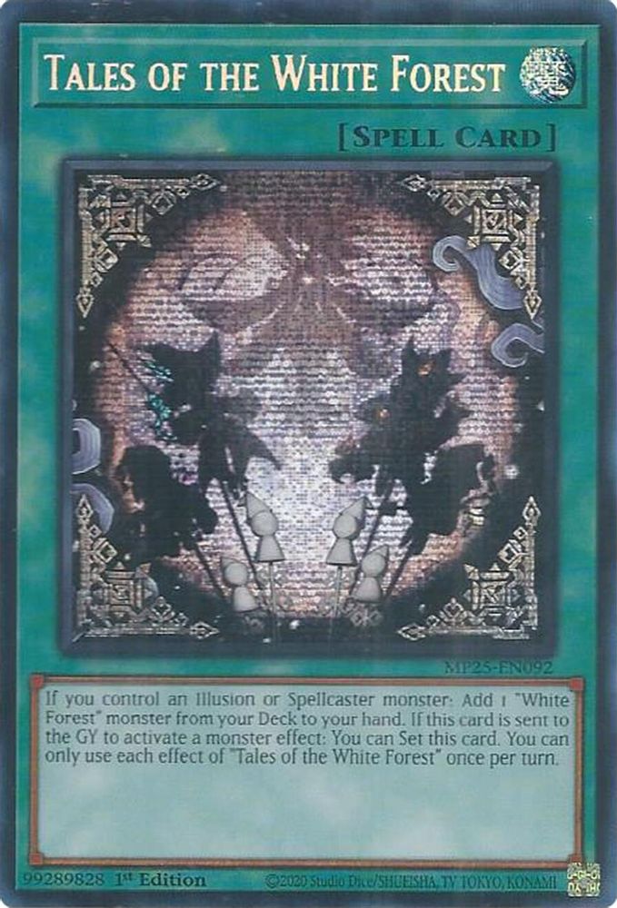 Tales of the White Forest (MP25-EN092) - Prismatic Secret Rare