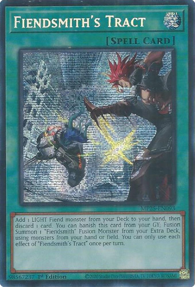 Fiendsmith's Tract (MP25-EN093) - Prismatic Secret Rare