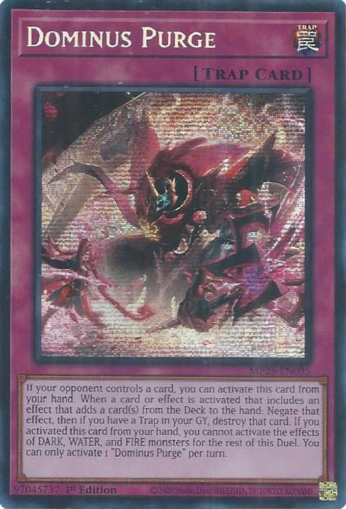 Dominus Purge (MP25-EN095) - Prismatic Secret Rare