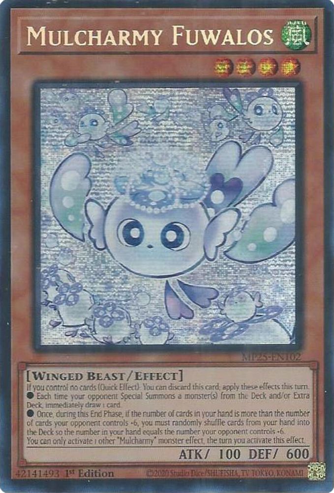 Mulcharmy Fuwalos (MP25-EN102) - Prismatic Secret Rare